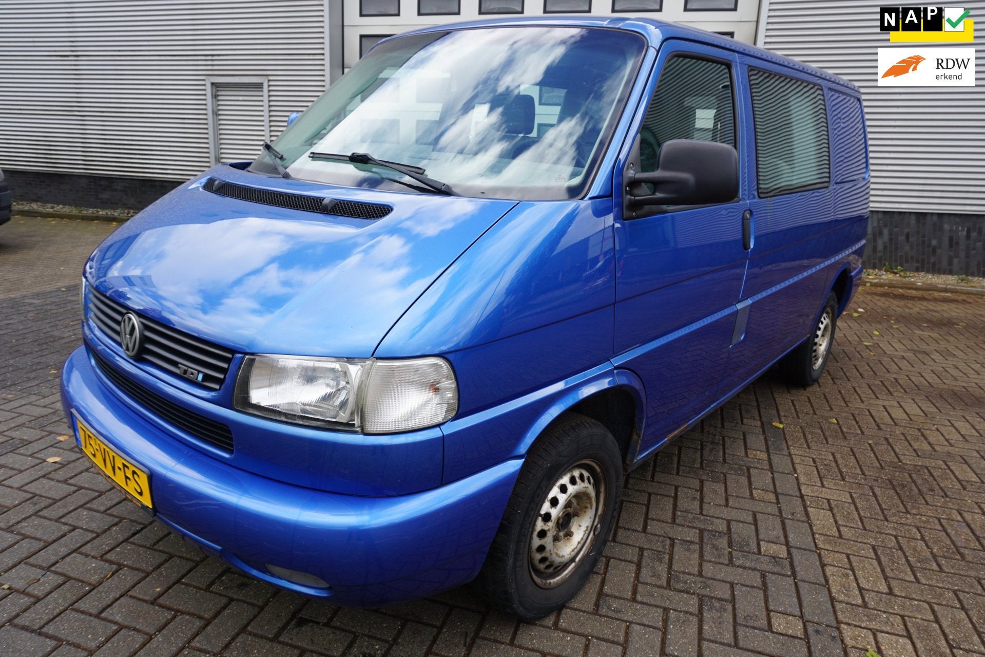 Volkswagen Transporter 2.5 TDI 292 /NAP PRIJS EX BTW, Auto's, Voorwielaandrijving, Stof, Gebruikt, 700 kg