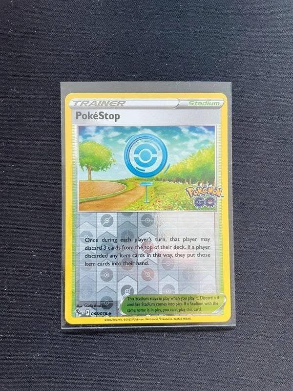 PokéStop (PGO 068) - Pokemon Go, Verzenden, Zo goed als nieuw, Losse kaart, Foil