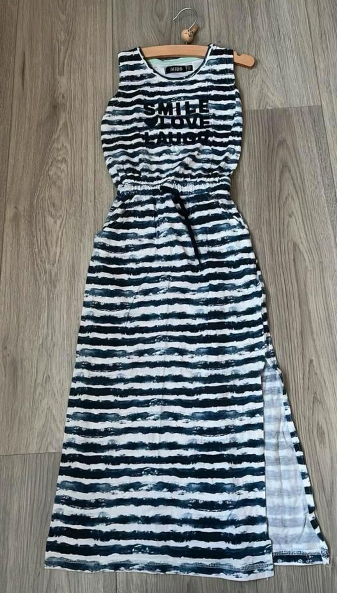 Long dress lange jurk terstal 110, Ophalen of Verzenden, Zo goed als nieuw, Meisje, Jurk of Rok