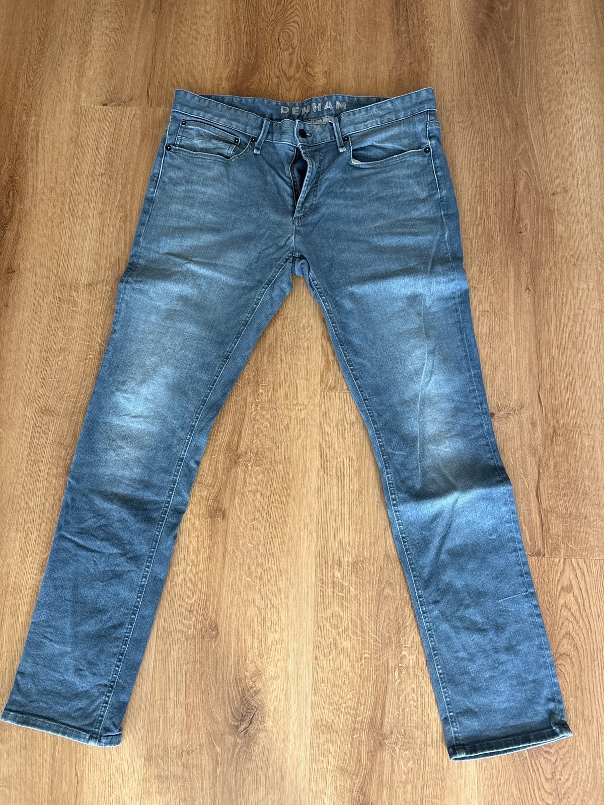 Denham Jeans 36 34, Ophalen of Verzenden, Gedragen, Blauw, W36 - W38 (confectie 52/54)
