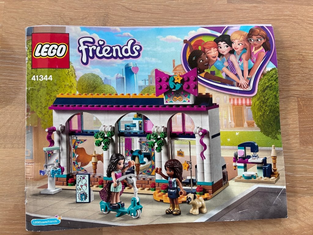 Lego Friends Andrea’s Accessoires Winkel #41344 (2018), Ophalen, Lego, Friends, Zo goed als nieuw