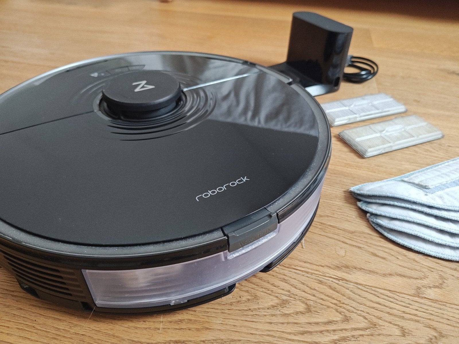 Roborock S7 (zwart) robotstofzuiger met dweilfunctie, Witgoed en Apparatuur, Ophalen of Verzenden, Robotstofzuiger
