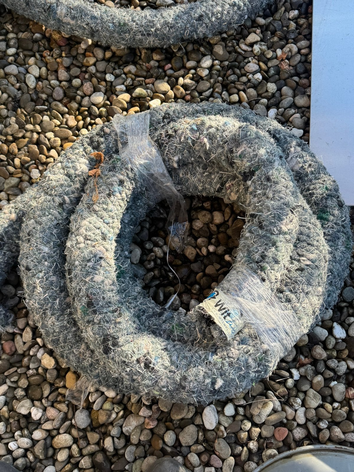 Drainages slang, Ophalen, Nieuw