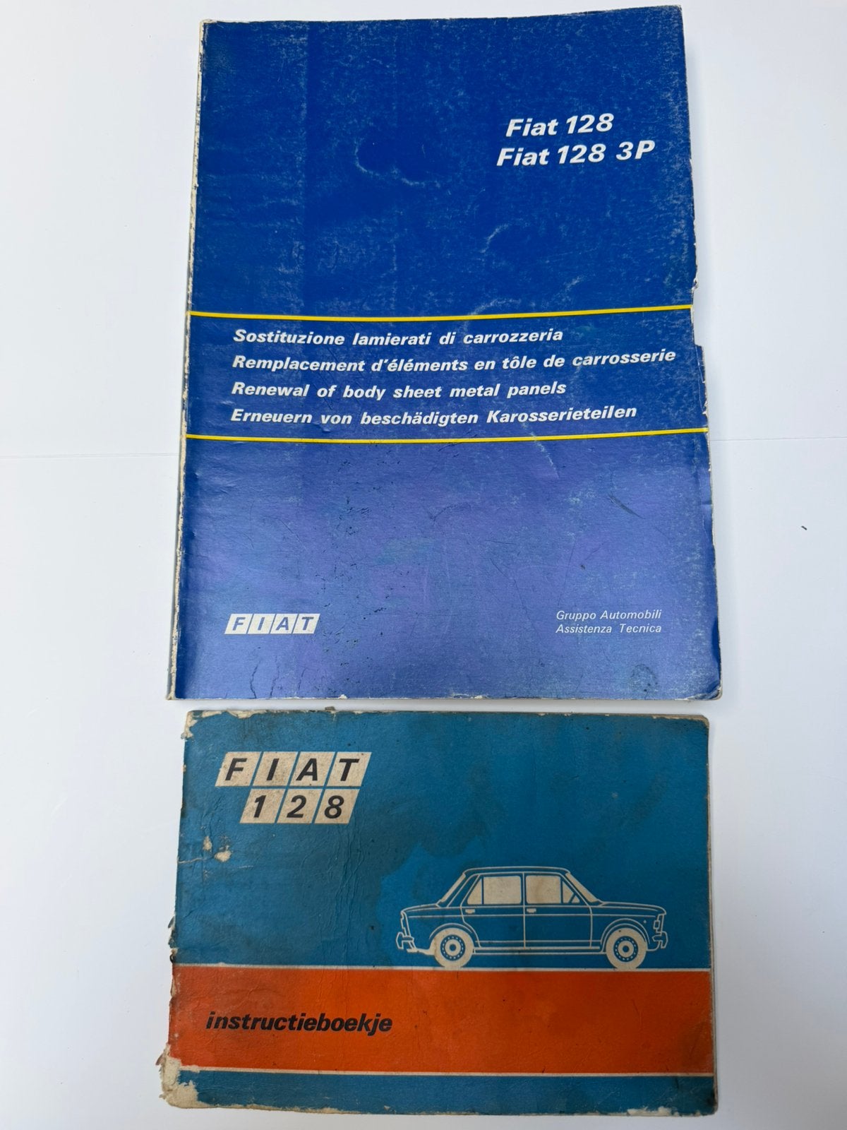 Fiat 128 3p plaatwerk boek, Ophalen of Verzenden