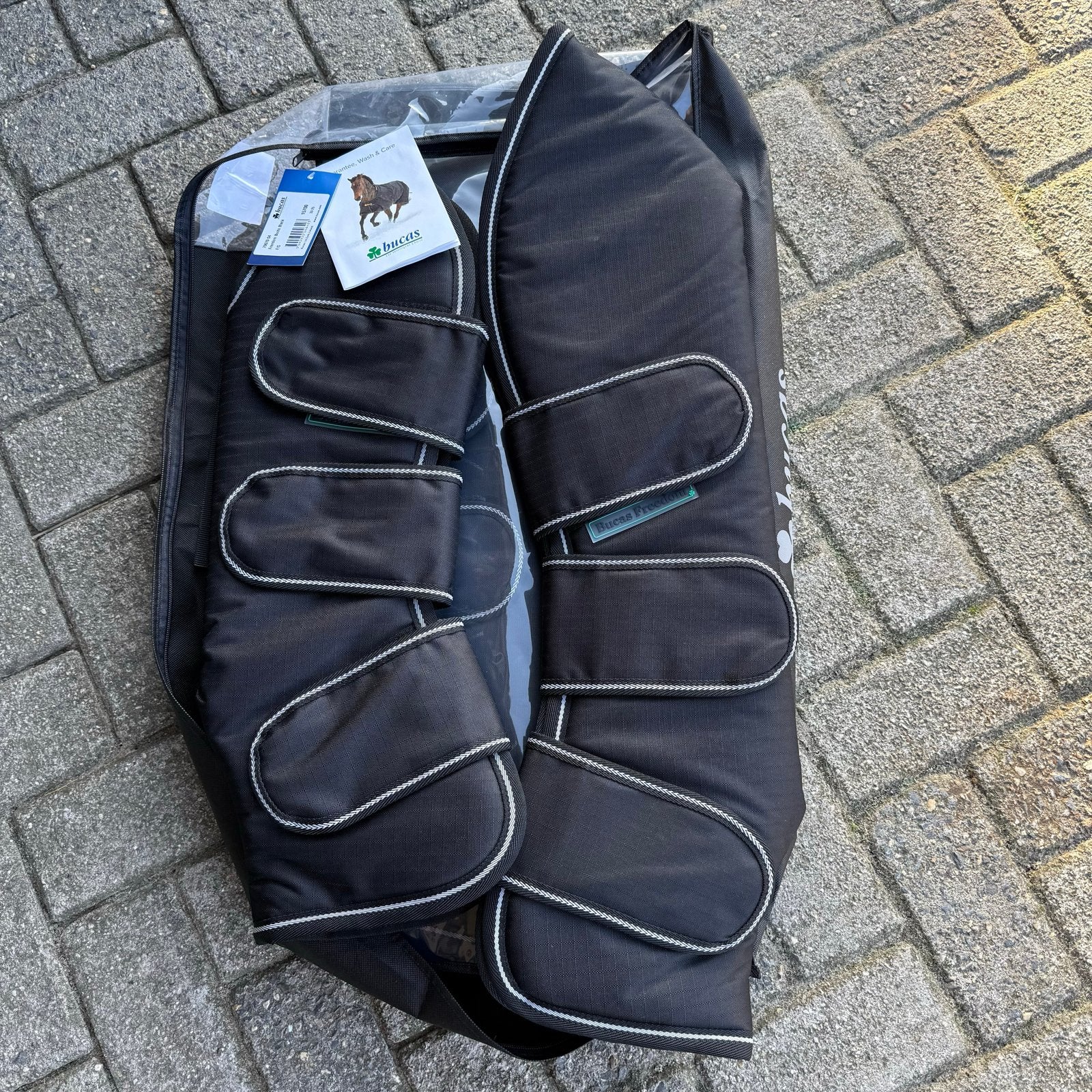 NIEUW! Bucas Freedom transportbeschermers | Zwart | Full, Dieren en Toebehoren, Ophalen of Verzenden, Nieuw, Transport