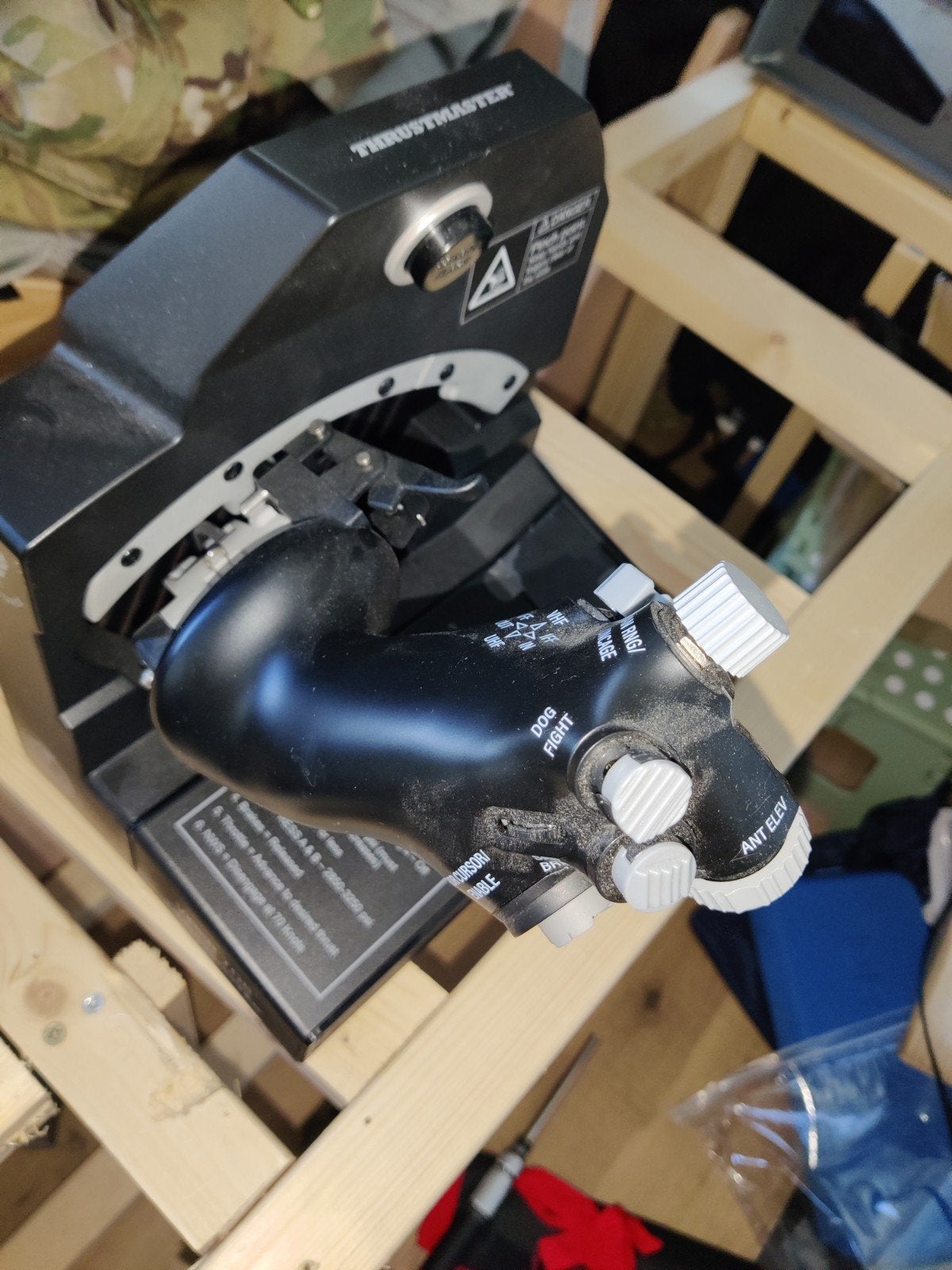 Thrustmaster Viper TQS HOTAS Throttle - ZGAN, Ophalen of Verzenden, Zo goed als nieuw