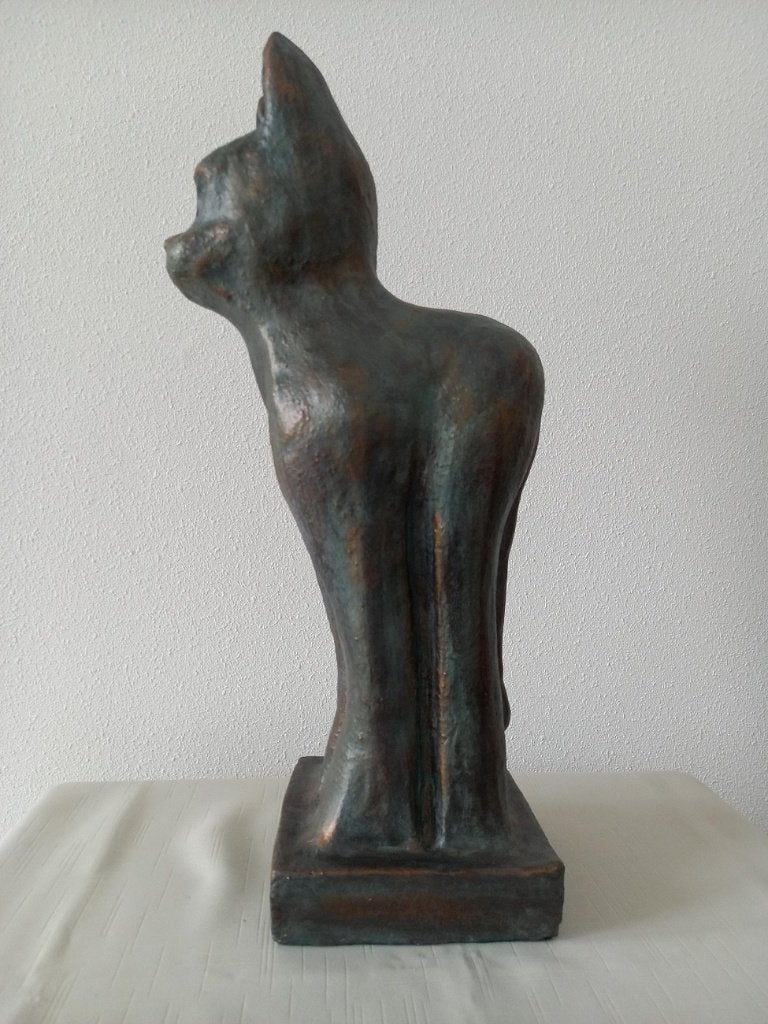POES OF KATER, beeld, keramiek, Verzamelen, Ophalen, Nieuw, Dier