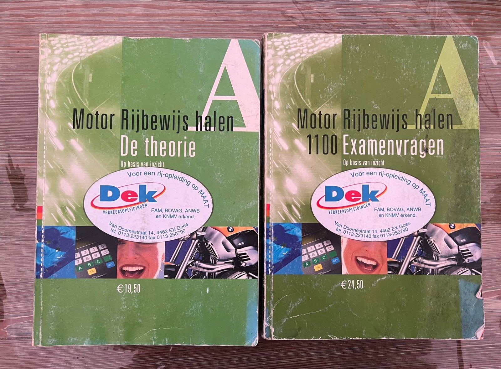 Motor Rijbewijs halen: Theorie en Examenvragen (Dek), Ophalen, Gelezen, Niet van toepassing