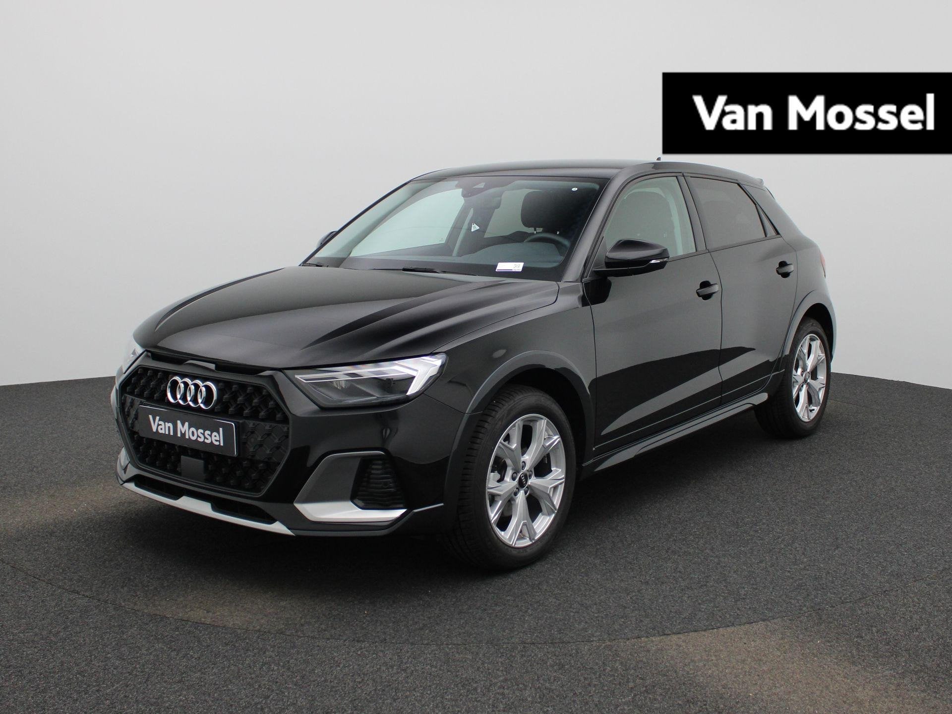 Audi A1 allstreet 30 TFSI Advanced edition l Adaptive cruise, 12 maanden, 116 pk, Zwart, Leder