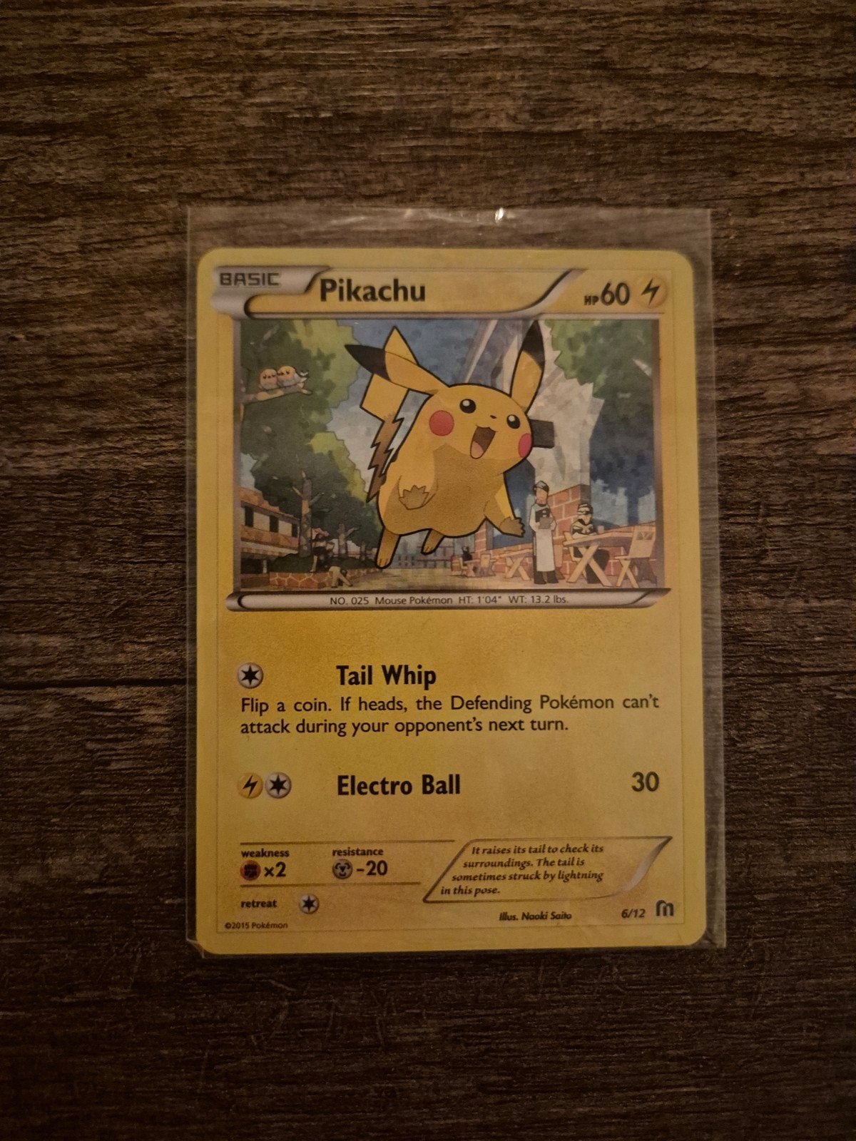 Pikachu 6/12 McDonald's 2015, Ophalen of Verzenden