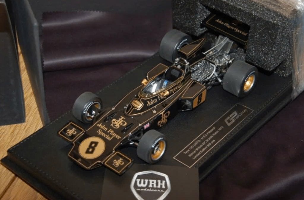 LOTUS 72D F1 FITIPALDI JPS livery #8 GP replicas !TOP! WRH, Verzenden, Zo goed als nieuw, Auto, Overige merken