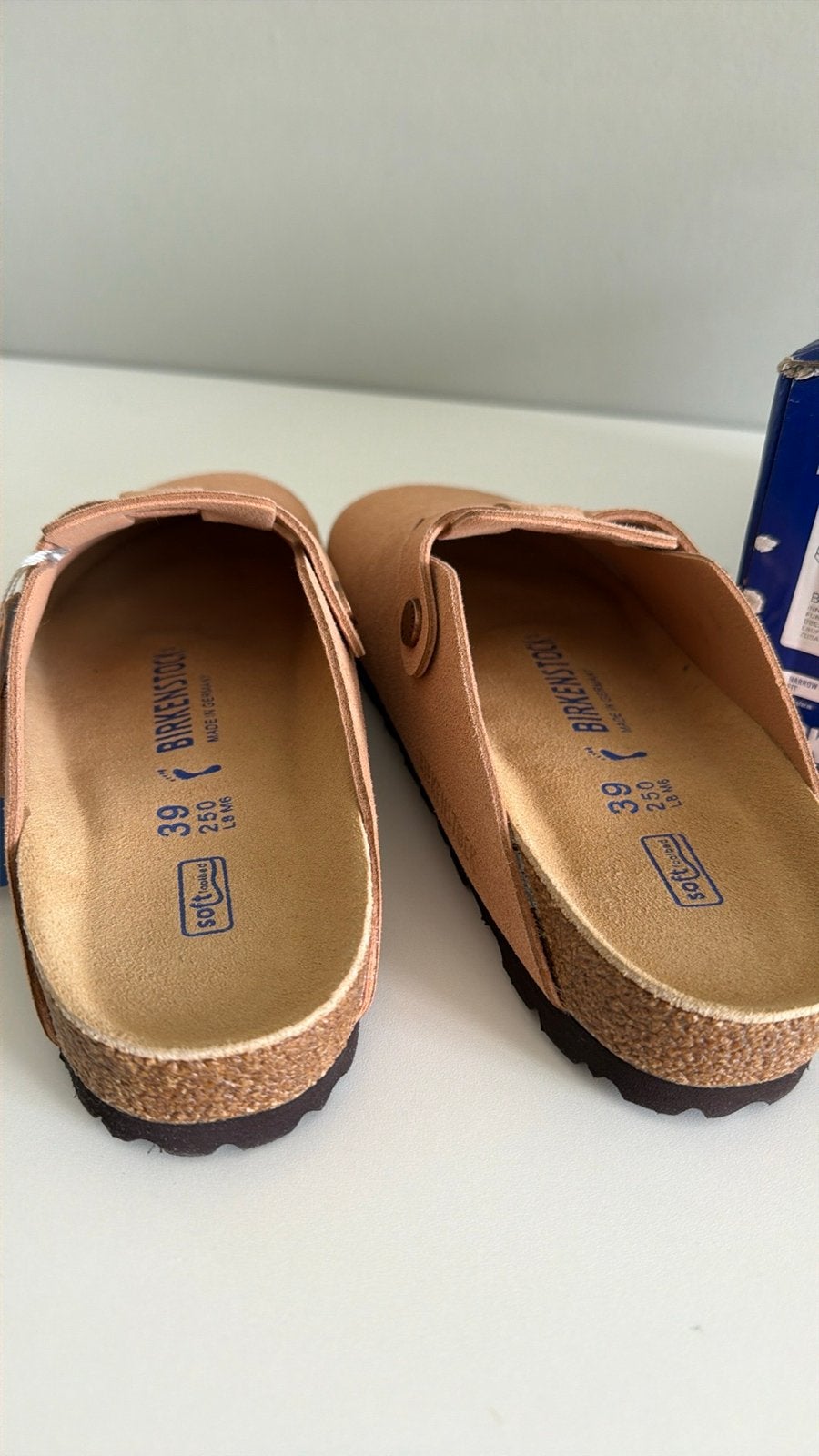 Nieuwe Birkenstock Boston klompen - Maat 39, Ophalen of Verzenden, Nieuw, Bruin, Instappers