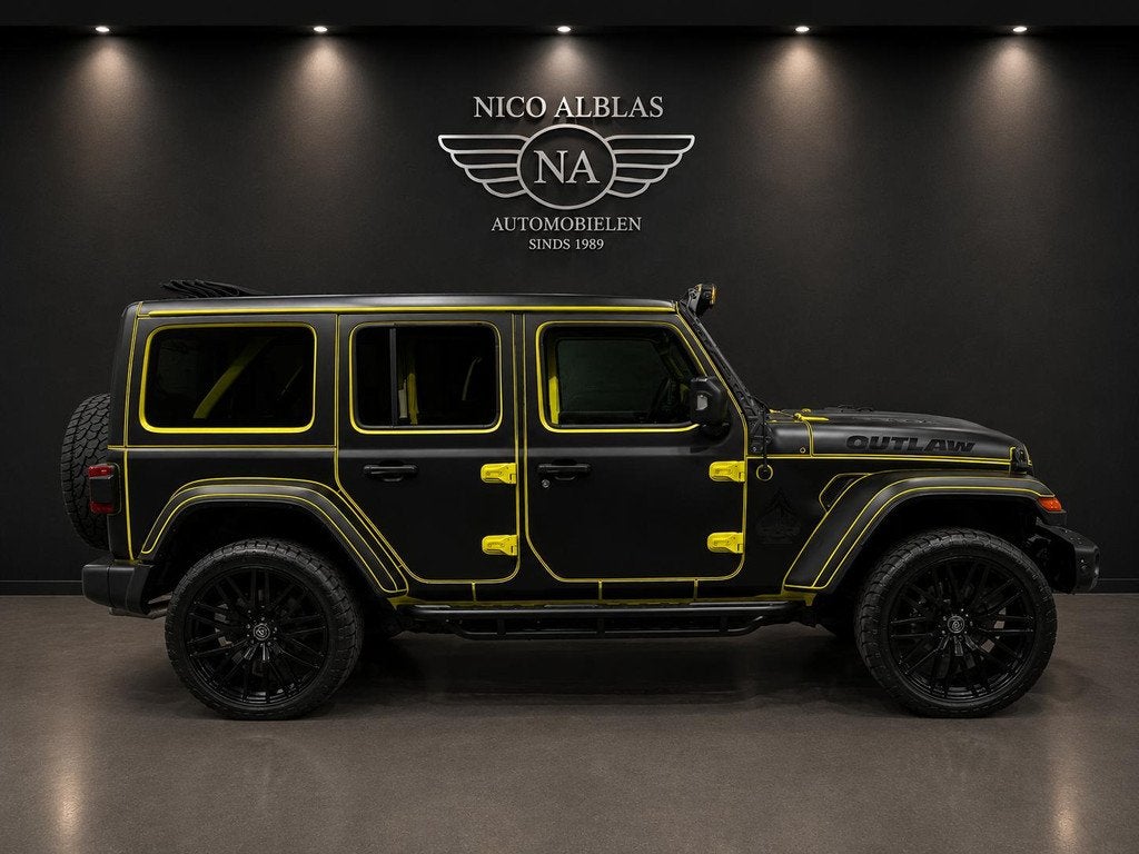 Jeep Wrangler Unlimited 4xe 380 Rebel Outlaw Outlaw Raw Edit, Automaat, Euro 6, 4 cilinders, 2248 kg