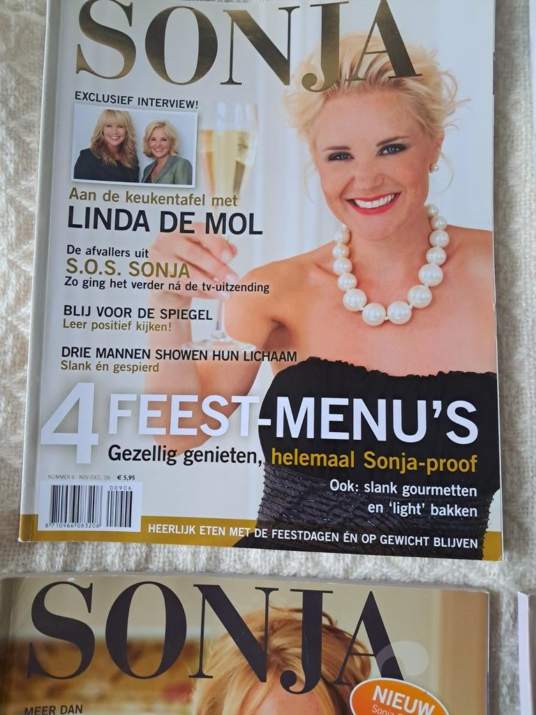 4 Sonja Bakker tijdschriften - schoon en heel, Ophalen of Verzenden, Zo goed als nieuw, Damesbladen