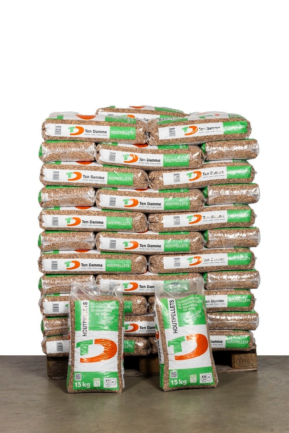 Ten Damme houtpellets 66zak, ZOMER AANBIEDING!!, Minder dan 3 m³, Ophalen