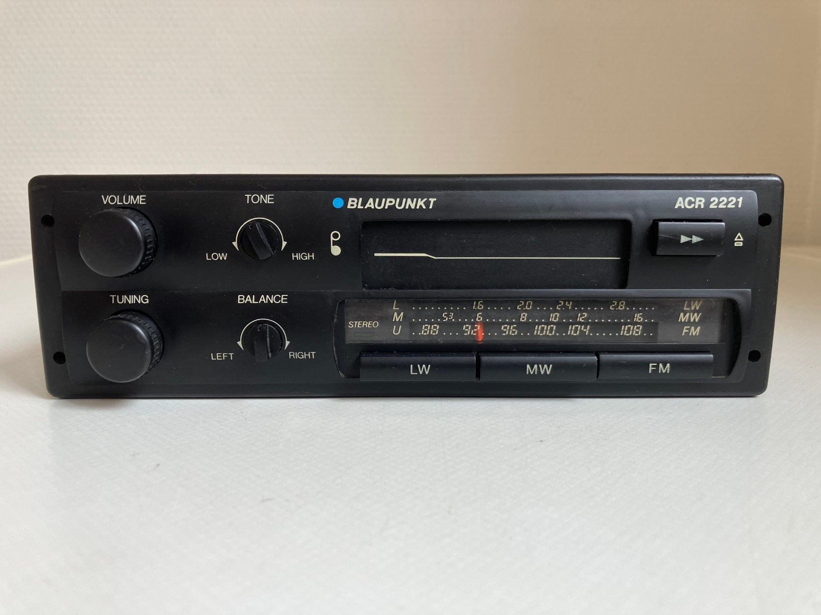Blaupunkt oldtimer autoradio / cassette, Auto diversen, Autoradio's, Ophalen of Verzenden, Zo goed als nieuw