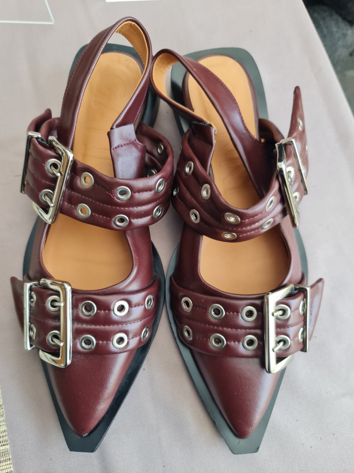 Ganni schoenen maat 40 - Zo goed als nieuw, Ganni, Ophalen of Verzenden, Zo goed als nieuw