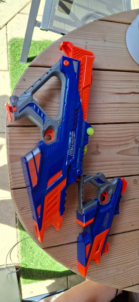 Nerf Nitro Blaster Set - Groot en Klein, Ophalen, Gebruikt, Jongen of Meisje