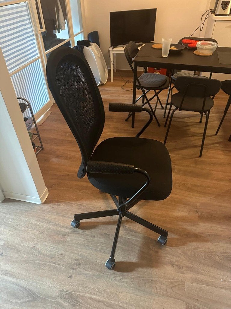 Office Chair, Huis en Inrichting, Bureaustoelen, Ophalen, Gebruikt, Zwart, Bureaustoel