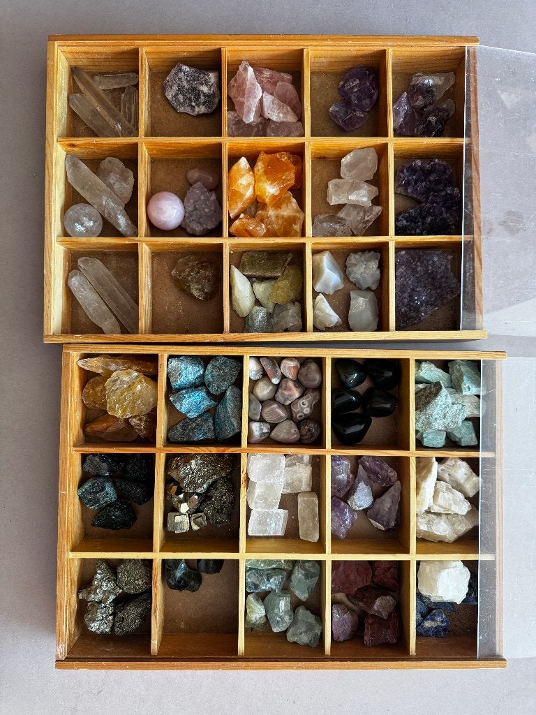 Uitgebreide mineralen & edelstenenverzameling hoge kwaliteit, Ophalen of Verzenden, Mineraal