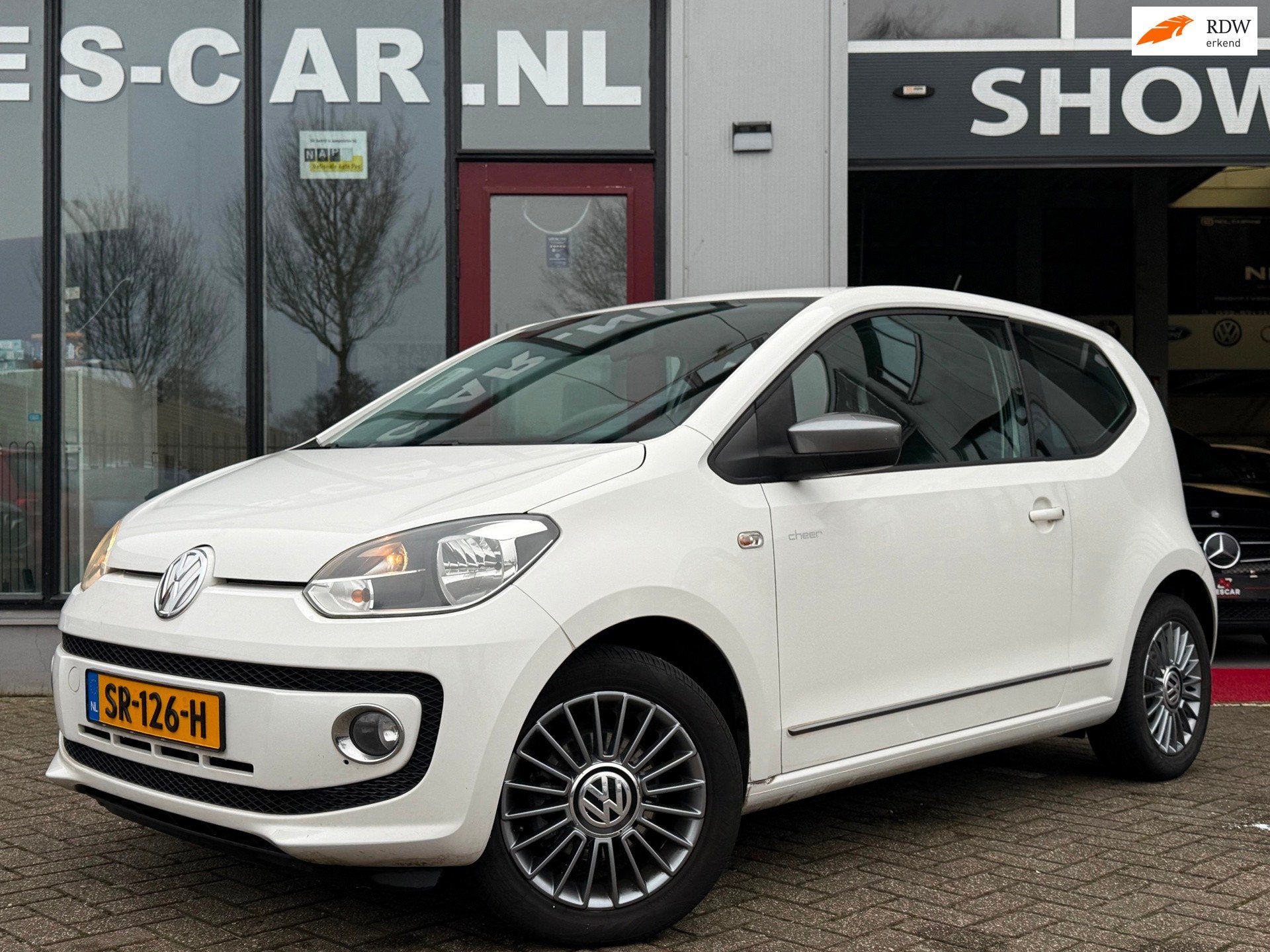 Volkswagen Up! 1.0 cheer up! BlueMotion Airco Stoelverwarmin, Auto's, Voorwielaandrijving, Gebruikt, Up!, Bedrijf