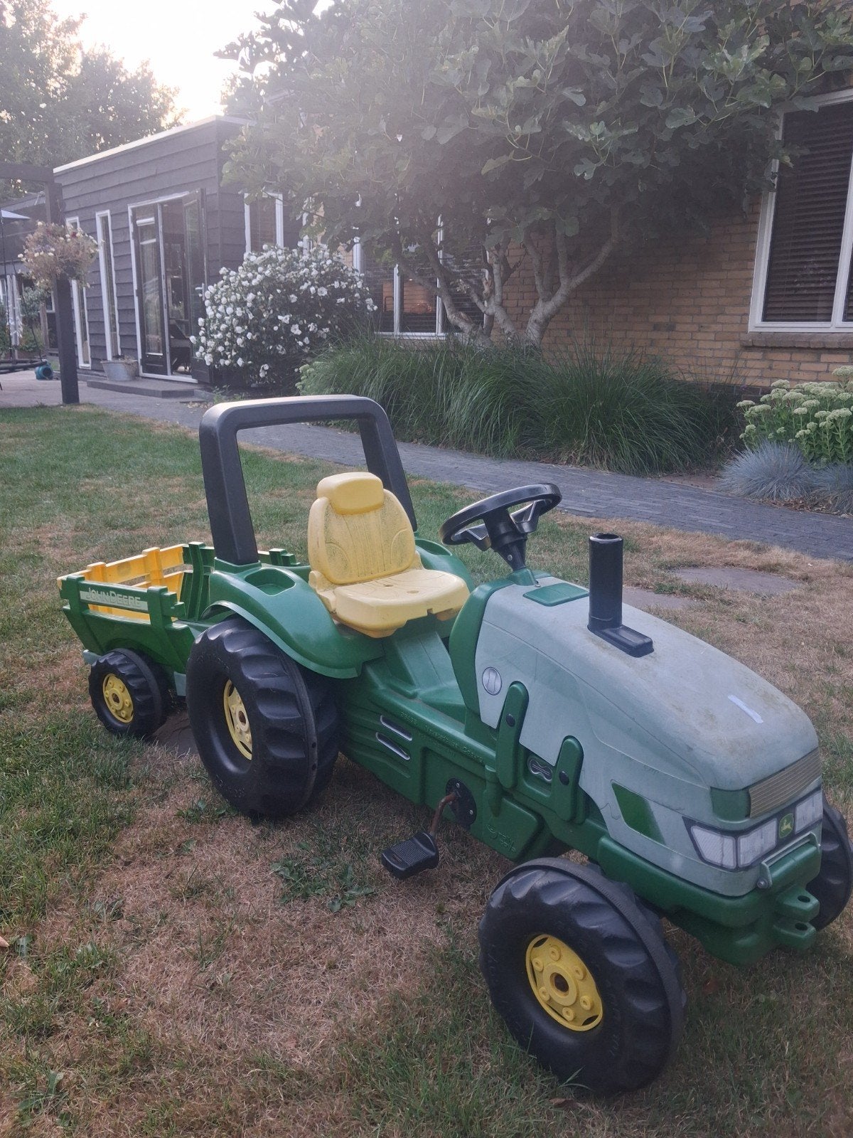 John Deere tractor speelgoed., Ophalen, Gebruikt, Overige merken