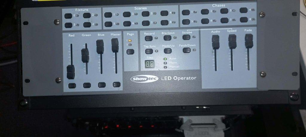 Showtec LED operator, Muziek en Instrumenten, Licht en Laser, Ophalen of Verzenden, Zo goed als nieuw, Overige typen