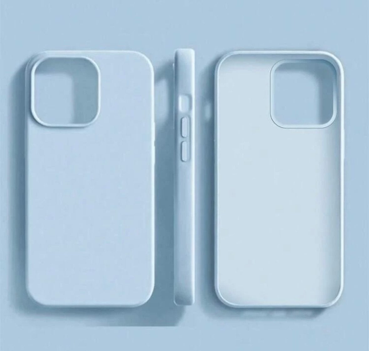 Siliconen hoesje iphone.