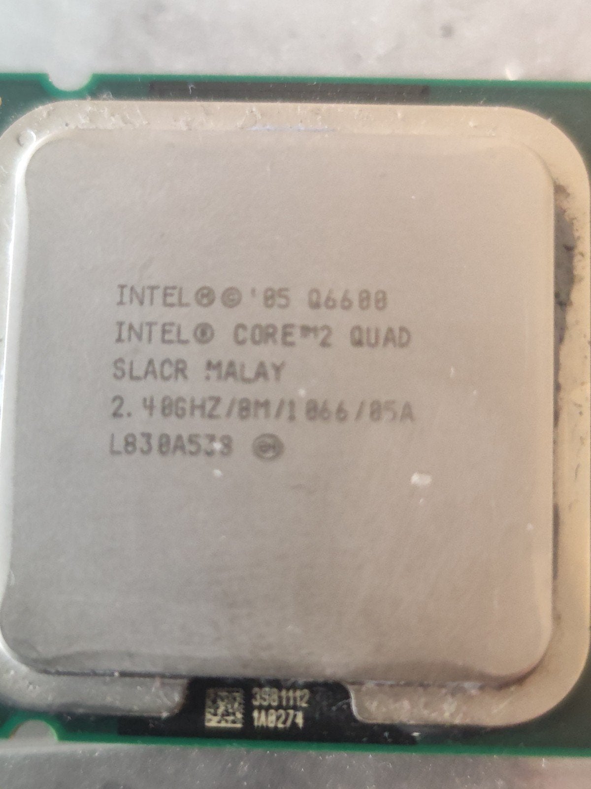 Intel Core 2 Quad Q6600 Processor 2.40GHz, LGA775, Gebruikt, 4-core, Intel Core 2 Quad Q6600