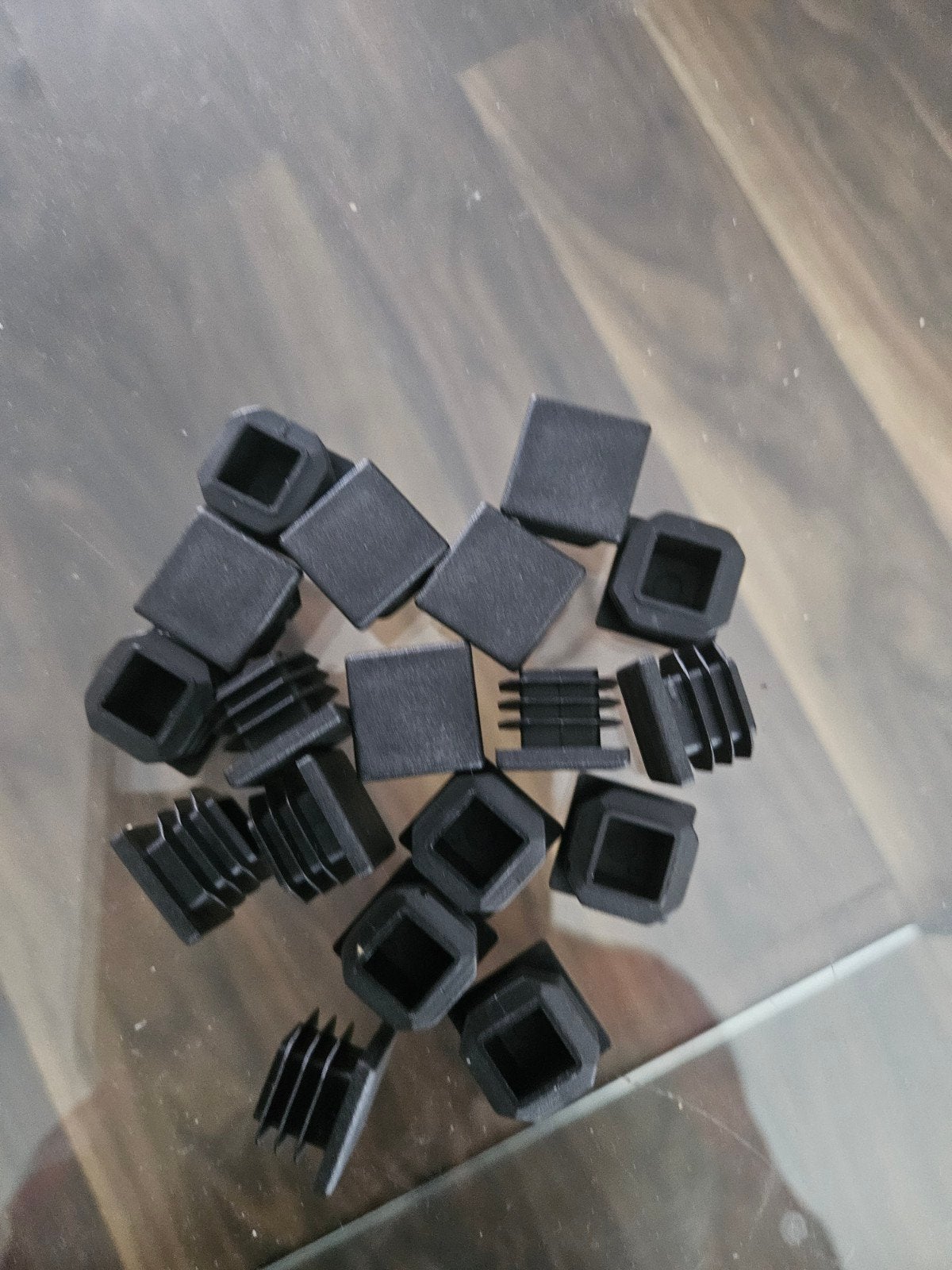NIEUWE INSLAGDOPPEN VOOR STELPOTEN ZWART KUNSTSTOF 20MM, Ophalen of Verzenden, Nieuw