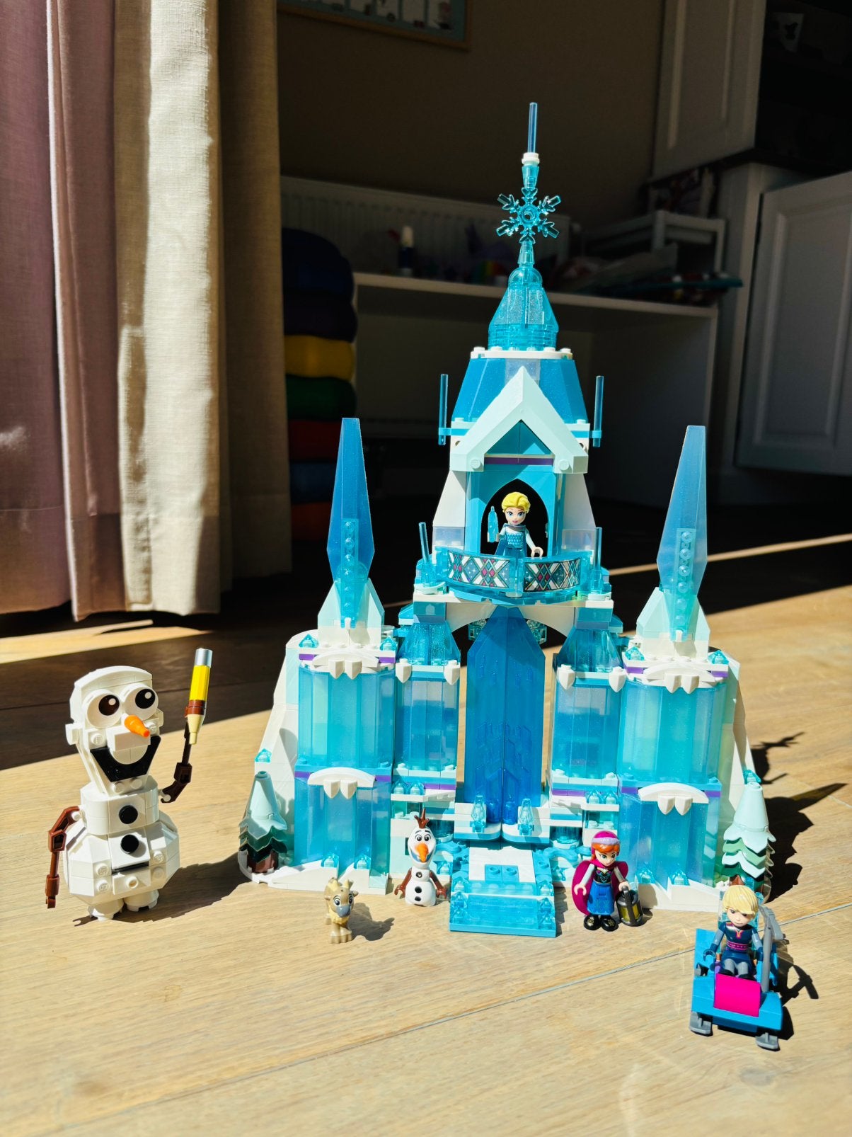 Lego Frozen Kasteel - 43244, Lego, Ophalen of Verzenden, Zo goed als nieuw, Disney