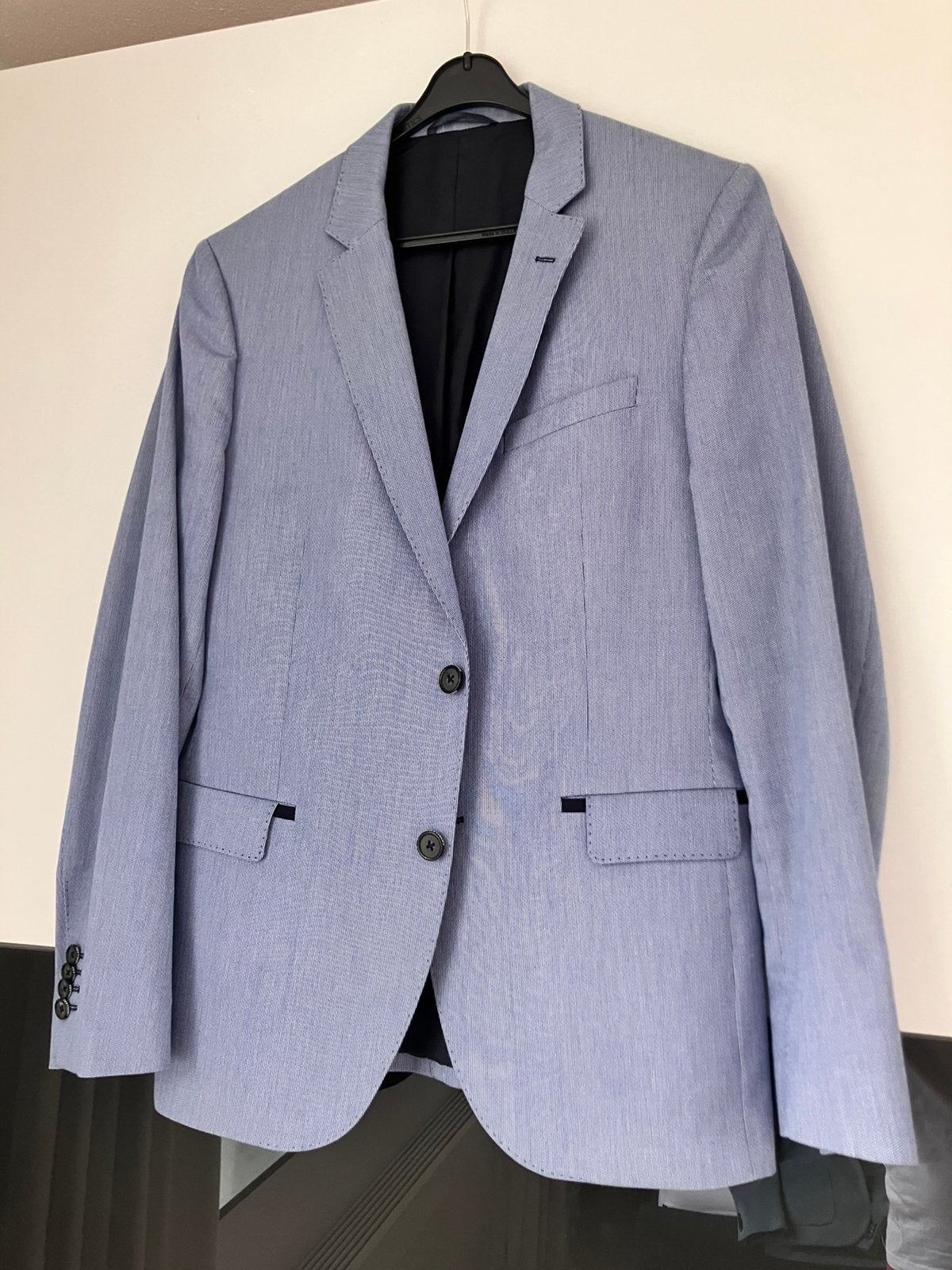 Colbert maat 48 van Cavallaro, Kleding | Heren, Ophalen of Verzenden, Zo goed als nieuw, Blauw