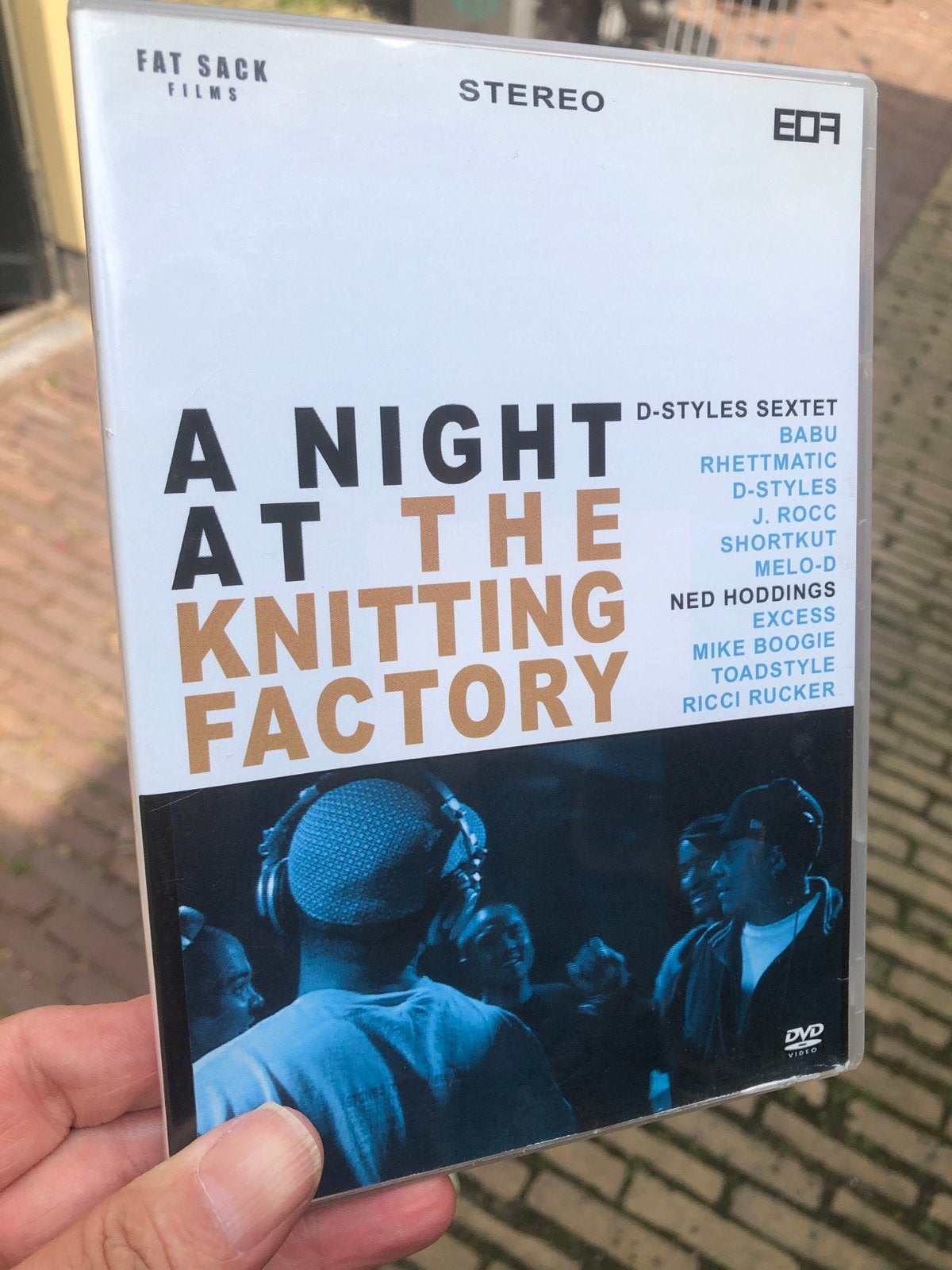 A Night At The Knitting Factory - DVD, Alle leeftijden, Engels, Ophalen of Verzenden, Gebruikt