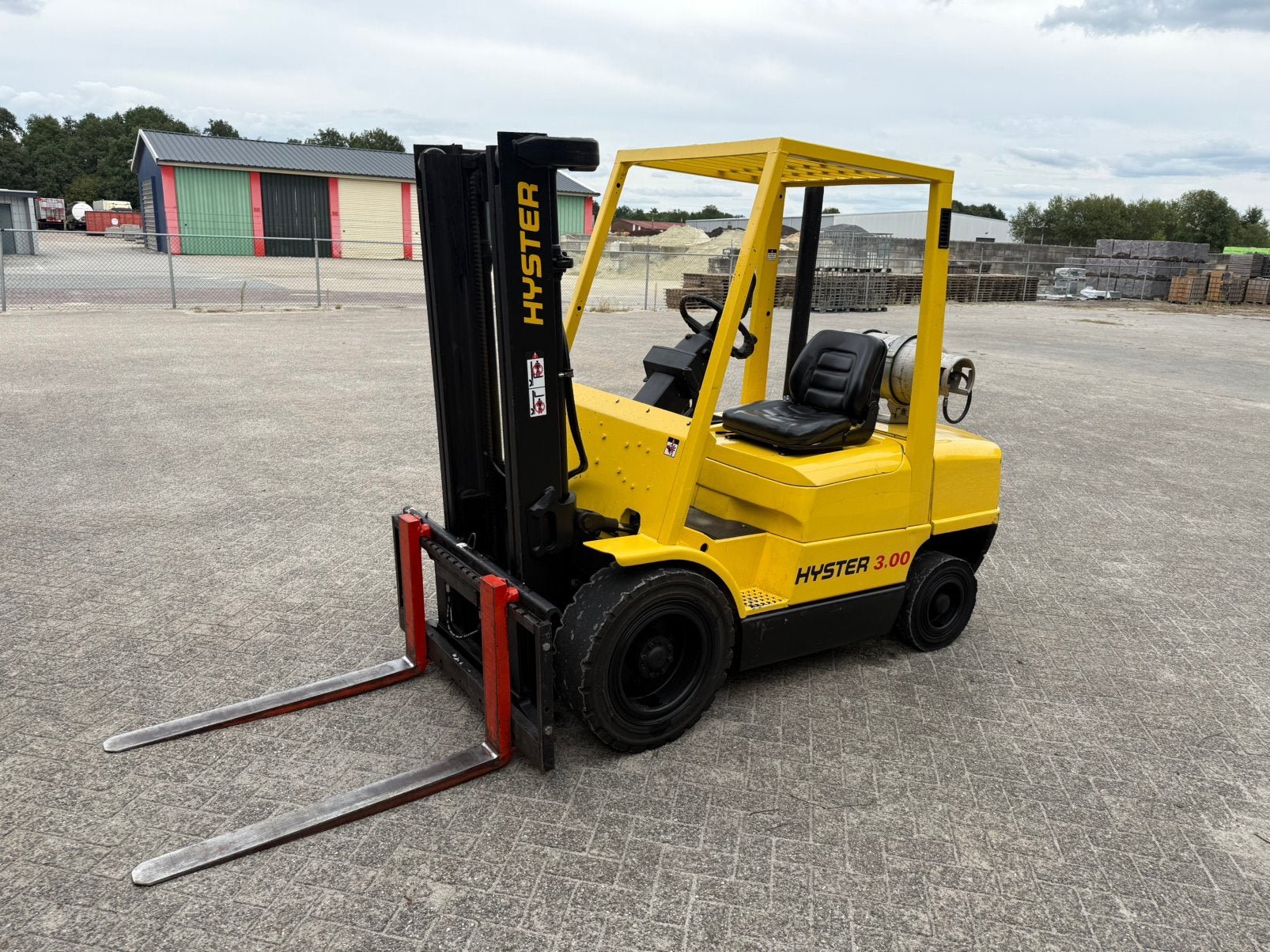 Hyster H3.00XM LPG Heftruck - 1997, 3000 kg hefcapaciteit, Zakelijke goederen, Machines en Bouw | Heftrucks en Intern transport