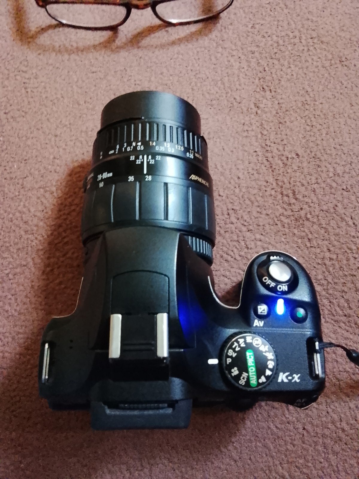 Pentax Kx 12 mp jpeg/raw, Ophalen of Verzenden, Zo goed als nieuw, Pentax
