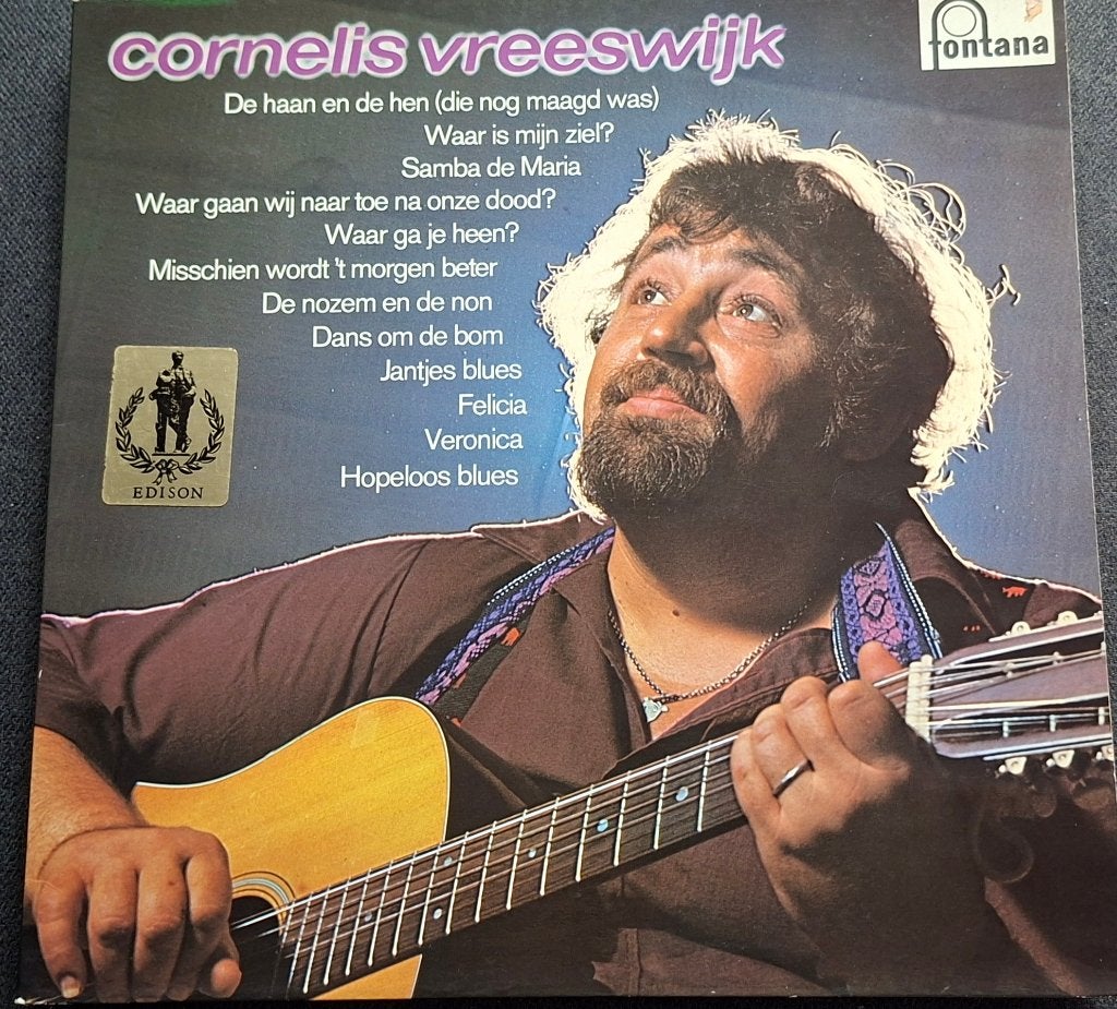 Cornelis Vreeswijk – Cornelis Vreeswijk (LP), Cd's en Dvd's, Ophalen of Verzenden, Gebruikt, 12 inch, Levenslied of Smartlap