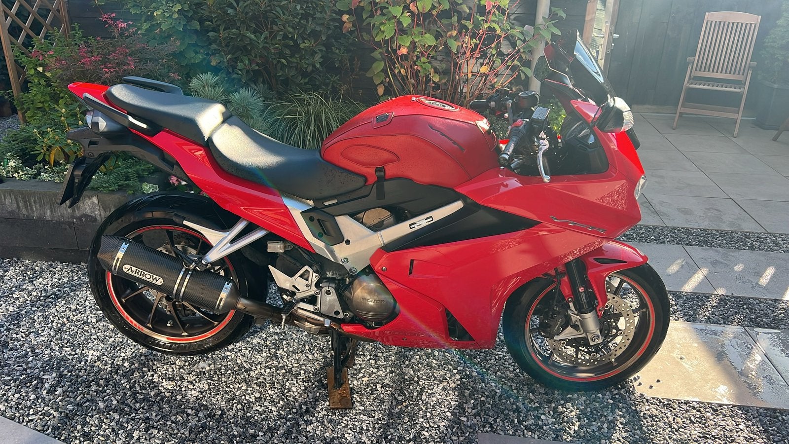 Honda Vfr800F V-Tec RC79 2016. Wilbers Vering.Bagster.Givi, Sportuitlaat, 4 cilinders, Motorrijbewijs A, Gebruikt