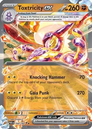 Toxtricity EX 100 - Paradox Rift, Ophalen of Verzenden, Nieuw, Losse kaart, Foil