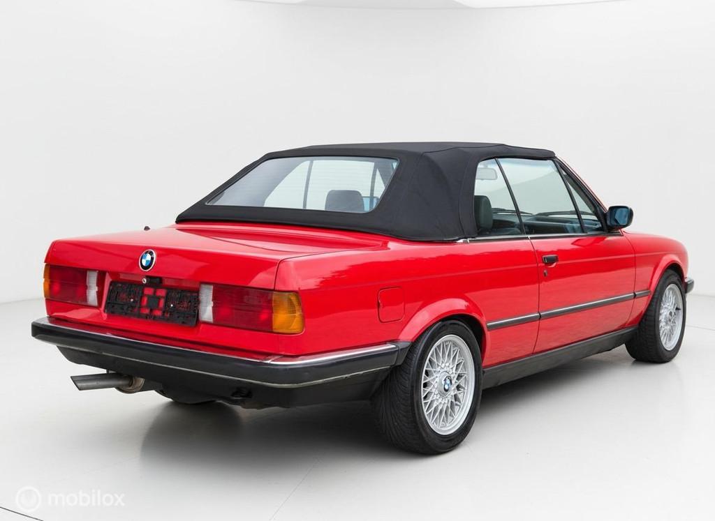 BMW 3-serie Cabrio 320i 6 cilinder e30 roestvrij originele s, Achterwielaandrijving, Gebruikt, 4 stoelen, Leder