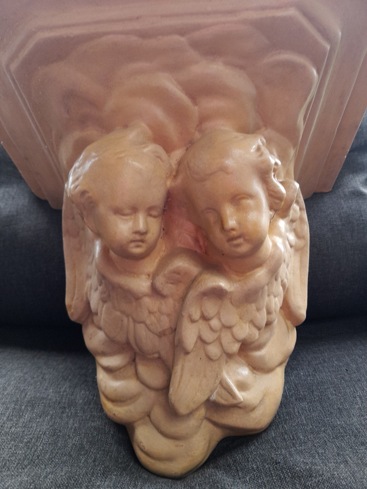 Oud kerk consoulhet plato35 bij30cm lang 30cm, Antiek en Kunst, Ophalen