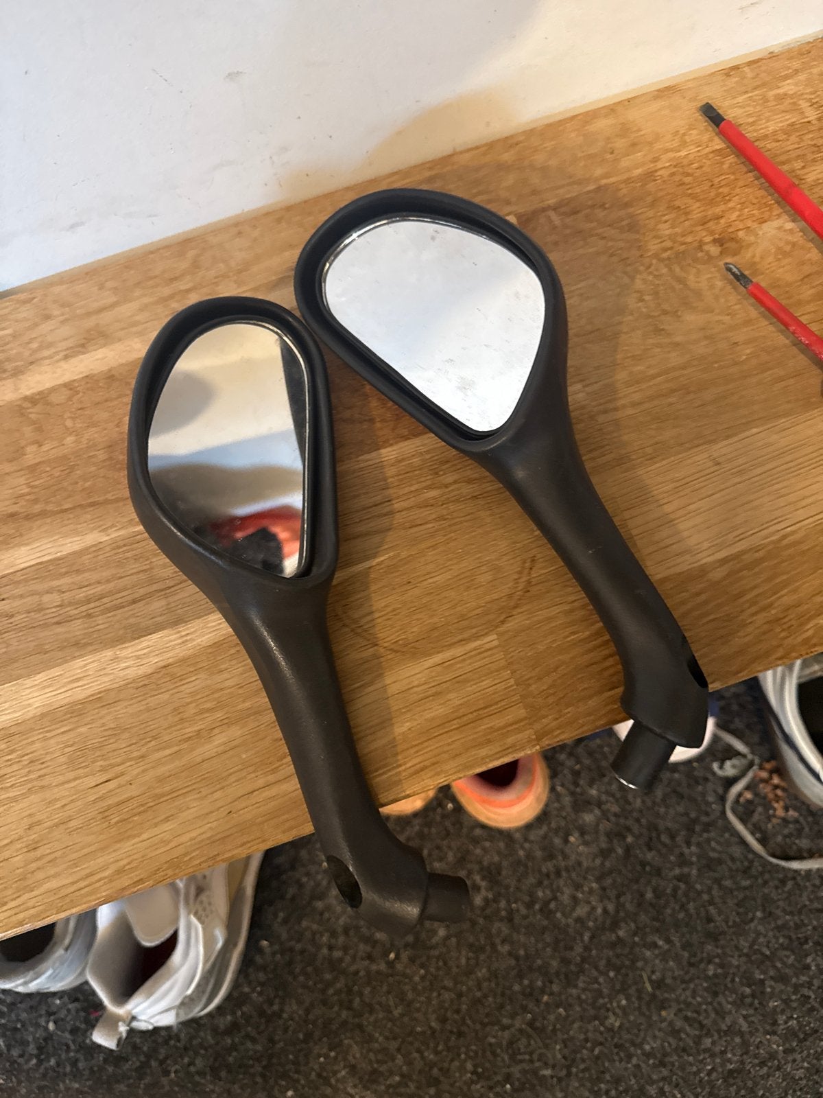 Runner spiegels - Set van 2, Ophalen of Verzenden, Gebruikt, Overige typen, Overige merken