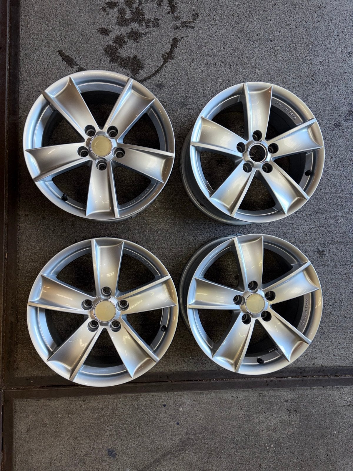 Vw/ audi Velgen 16 inch set 4 aluminium velgen, Auto-onderdelen, Ophalen, Gebruikt, Velg(en), 16 inch