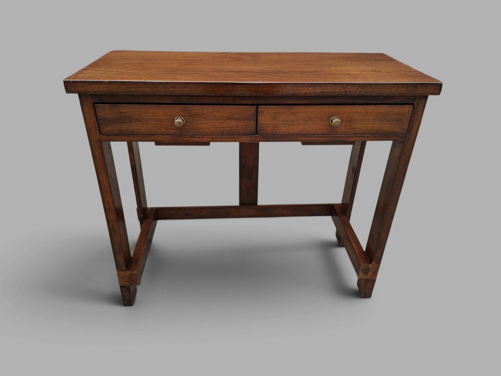 Unieke brutalistische sidetable, wandtafel, console