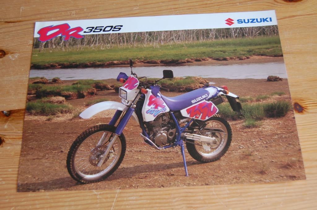 Suzuki DR350S uitgave 08-1991, Ophalen of Verzenden, Suzuki