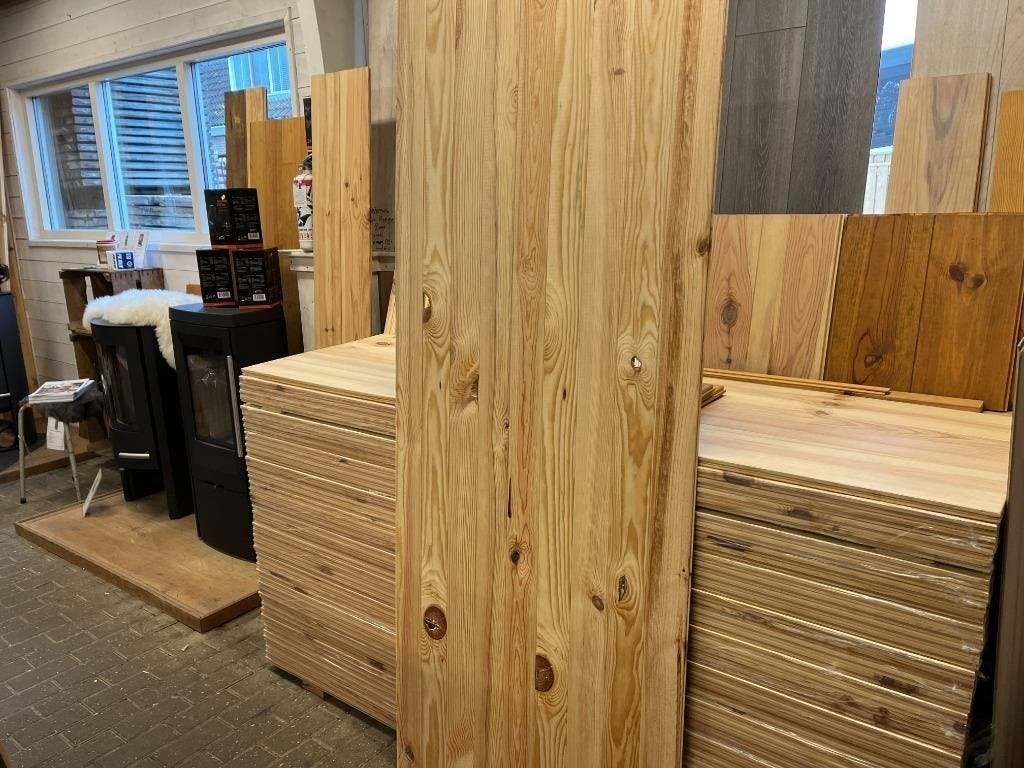Grenen planken 9x90mm , 2 meter lang (AANBIEDING!!!!!!!), Ophalen of Verzenden, 75 m² of meer