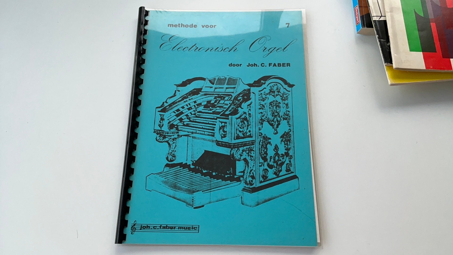 Orgelboek, Faber methode voor elektronisch orgel deel 7, Orgel, Klassiek, Les of Cursus, Ophalen of Verzenden