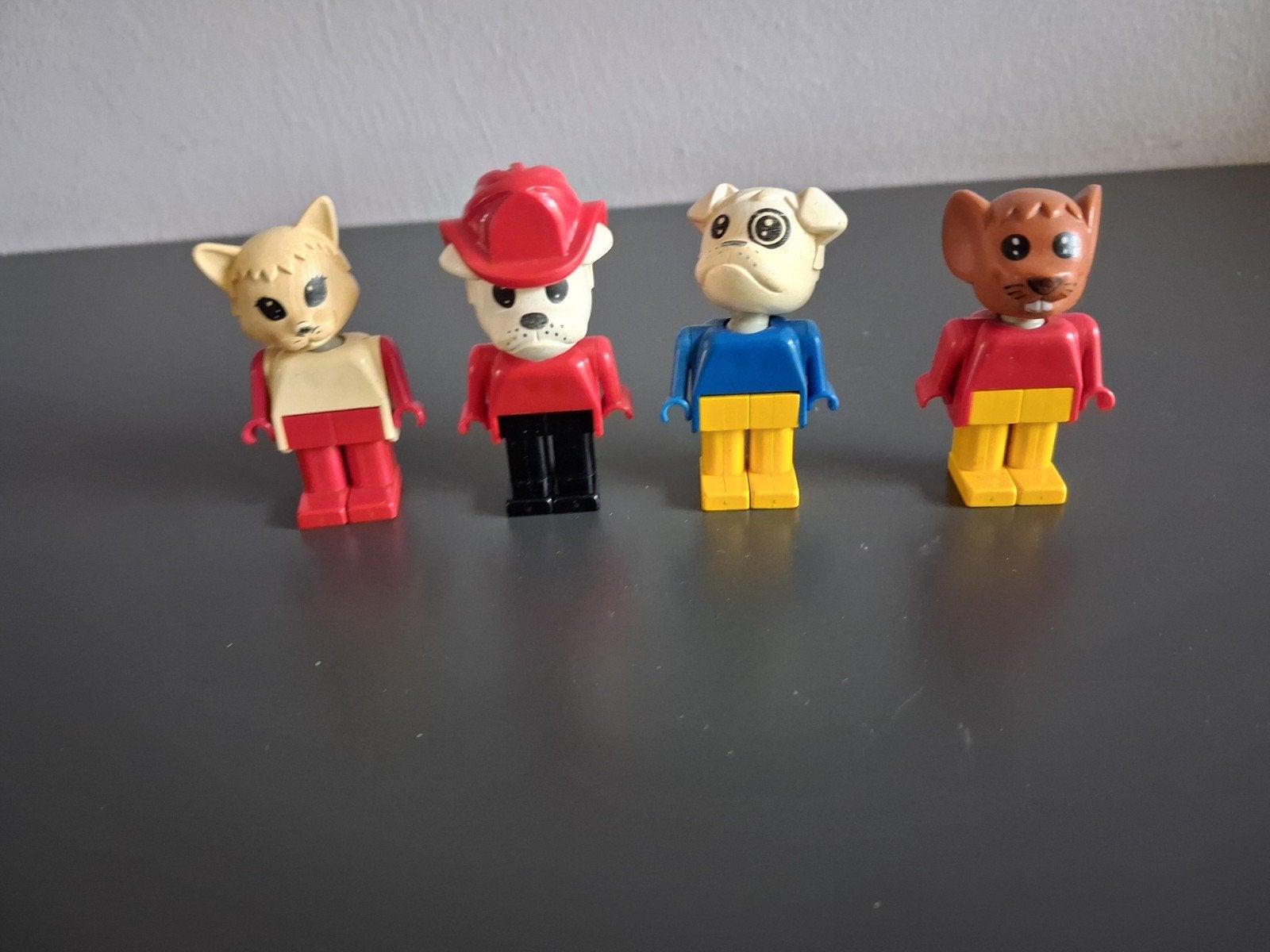 Vintage Lego Duplo fabuland 4 stuks, Ophalen of Verzenden, Gebruikt
