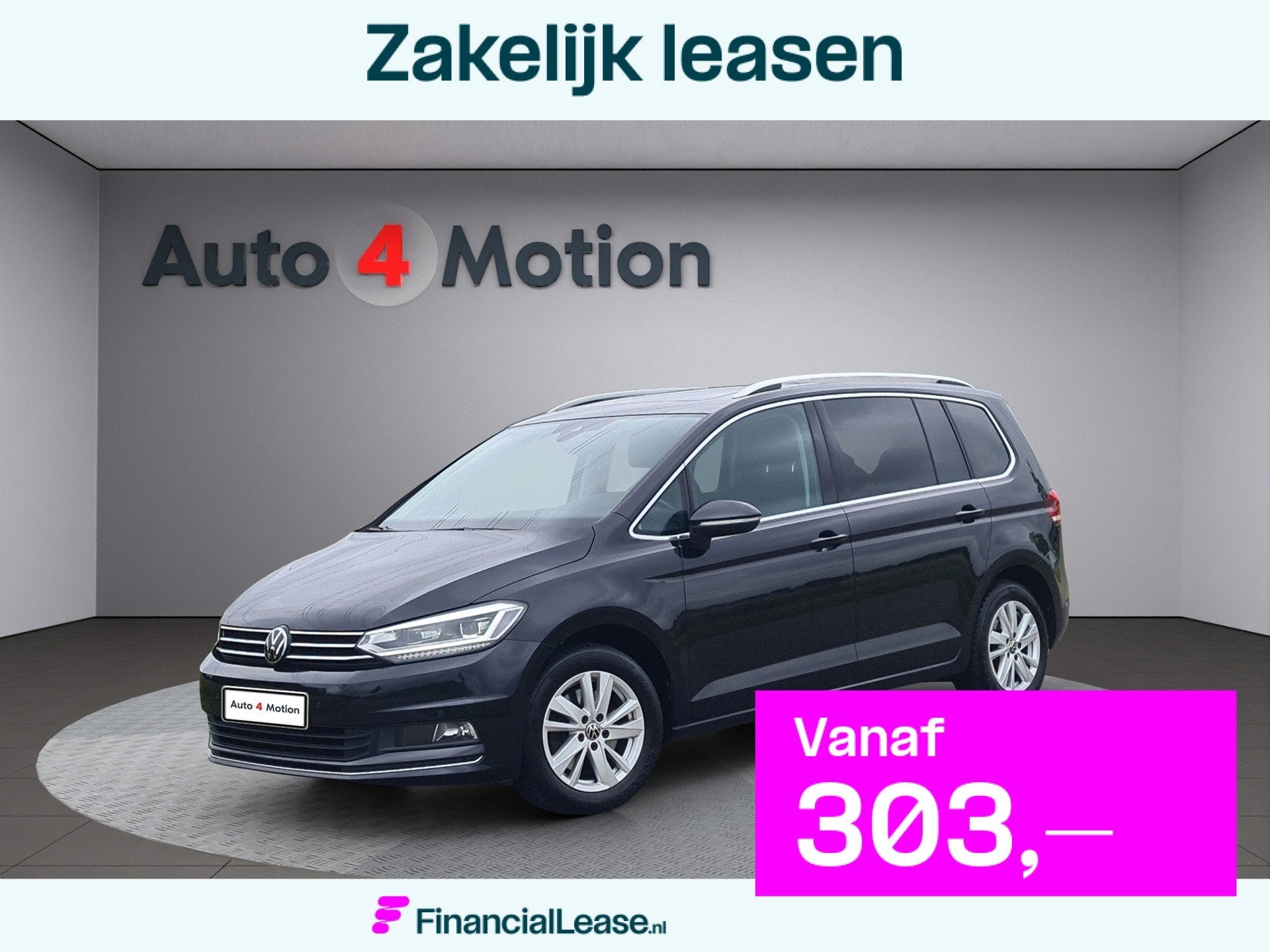 Volkswagen TOURAN 1.5TSI HIGHLINE 7p. MET ECC NAVIG PANO AND, Voorwielaandrijving, Euro 6, 4 cilinders, 150 pk