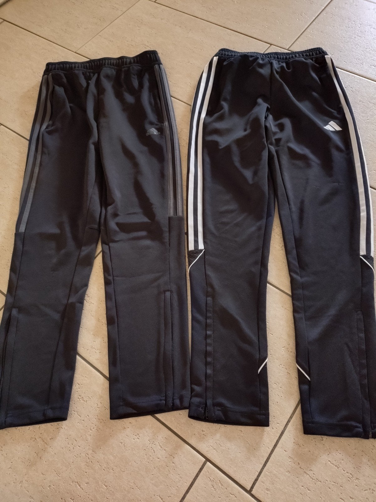 2 Adidas Aeroready trainingsbroeken maat 152, Kinderen en Baby's, Kinderkleding | Maat 152, Broek, Adidas, Gebruikt, Jongen of Meisje