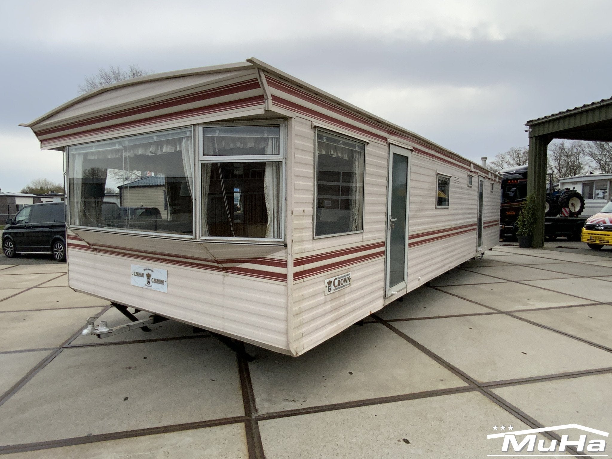 Carnaby Crown 11.30 x 3.70 , 3 Slaapkamers, Caravans en Kamperen, Stacaravans, Tot en met 6